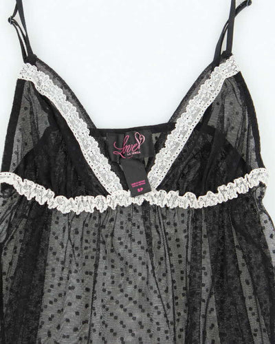 Vintage Y2k 00s La Senza Mesh Cami - S