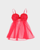 Vintage Y2k 00s Victoria's Secret Mesh Cami - XS