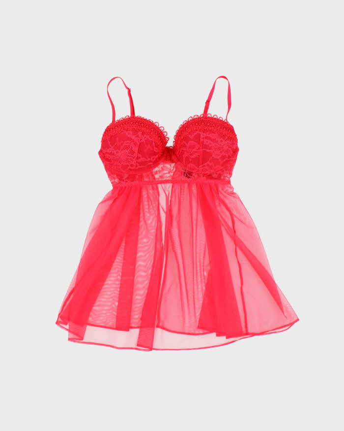 Vintage Y2k 00s Victoria's Secret Mesh Cami - XS