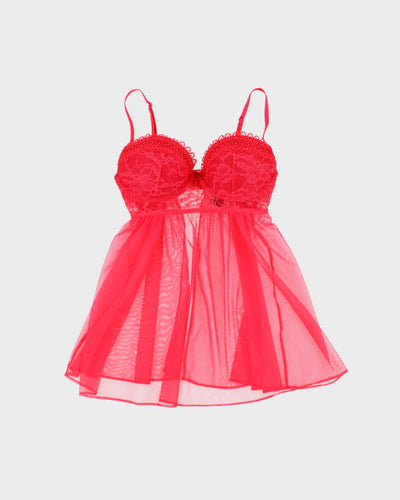 Vintage Y2k 00s Victoria's Secret Mesh Cami - XS