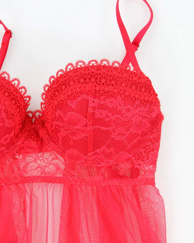Vintage Y2k 00s Victoria's Secret Mesh Cami - XS