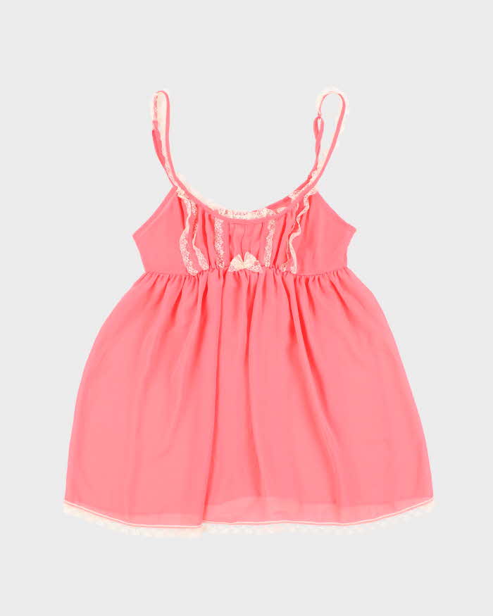 Vintage Y2k 00s Victoria's Secret Mesh Cami - S