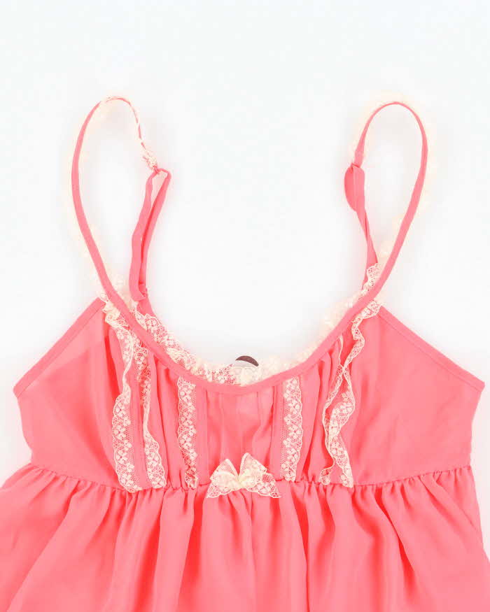 Vintage Y2k 00s Victoria's Secret Mesh Cami - S