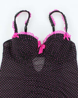 Vintage Y2k 00s La Senza Polka Dot Cami - M