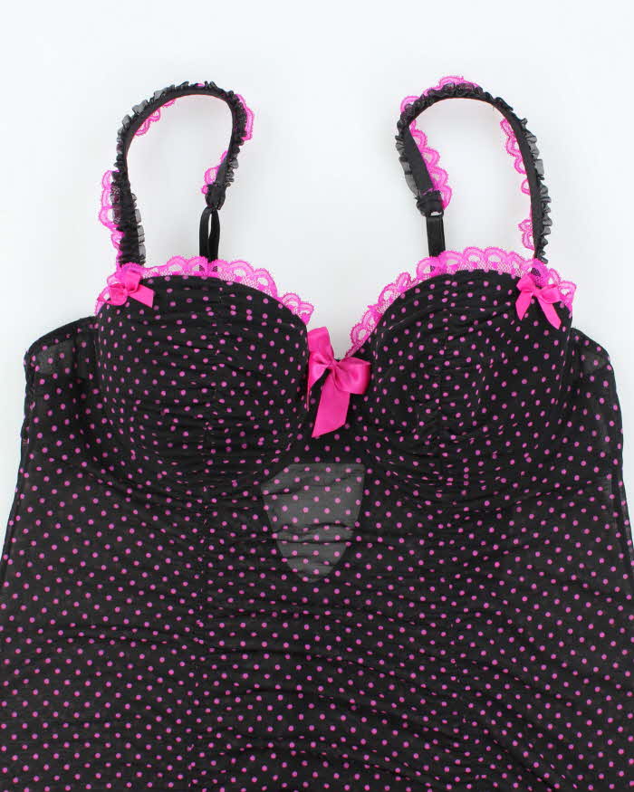 Vintage Y2k 00s La Senza Polka Dot Cami - M