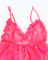 Vintage Y2k 00s La Senza Ruffle Mesh Cami - XS