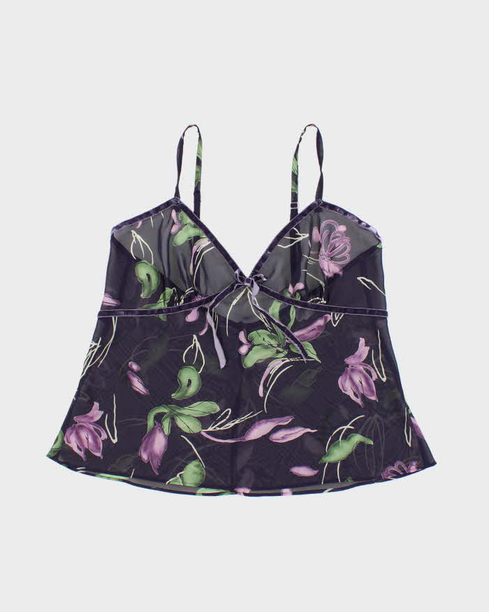 Vintage Y2k 00s La Senza Mesh Cami - M