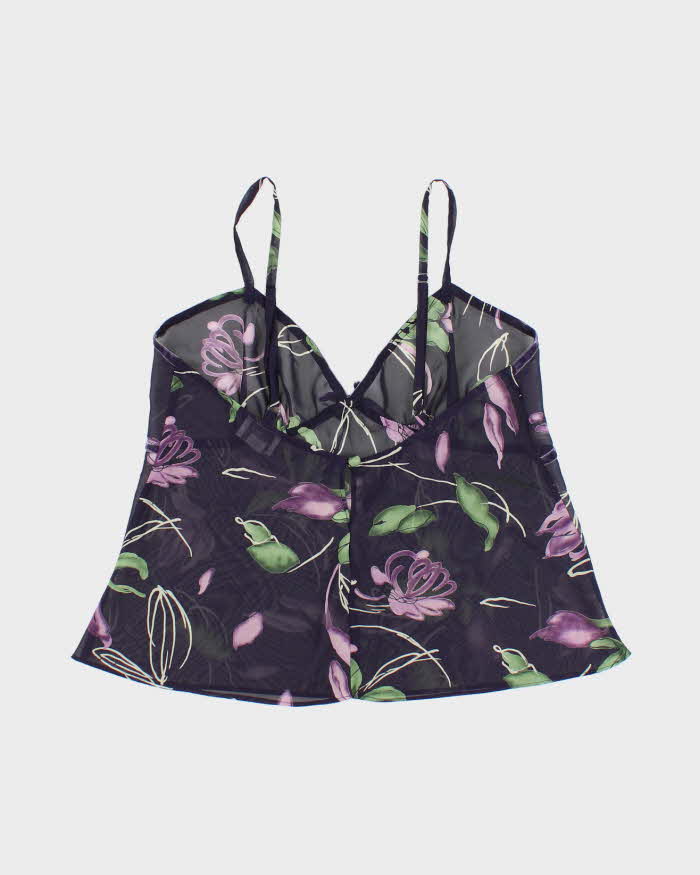 Vintage Y2k 00s La Senza Mesh Cami - M