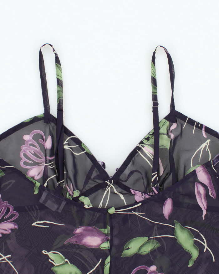 Vintage Y2k 00s La Senza Mesh Cami - M