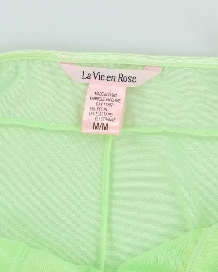 Vintage Y2k 00s La Vie En Rose Mesh Cami - M