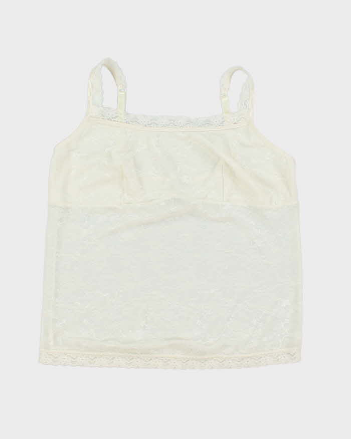 Vintage Y2k 00s Jessica Lace Cami - L