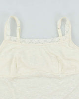 Vintage Y2k 00s Jessica Lace Cami - L
