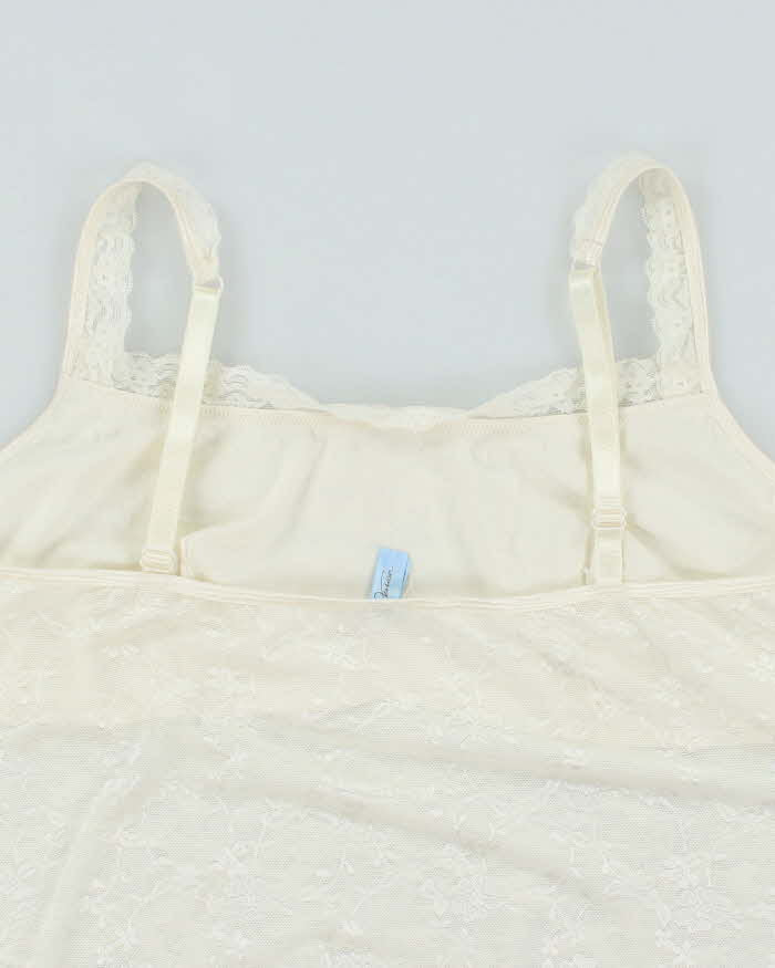 Vintage Y2k 00s Jessica Lace Cami - L
