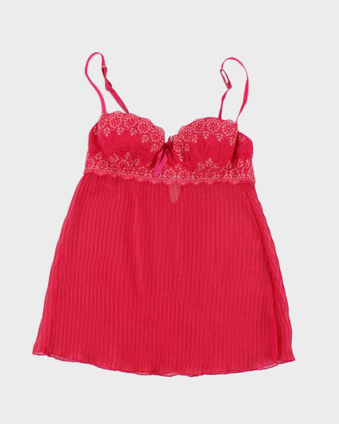 Vintage Y2k 00s Victoria's Secret Pleated Cami - M