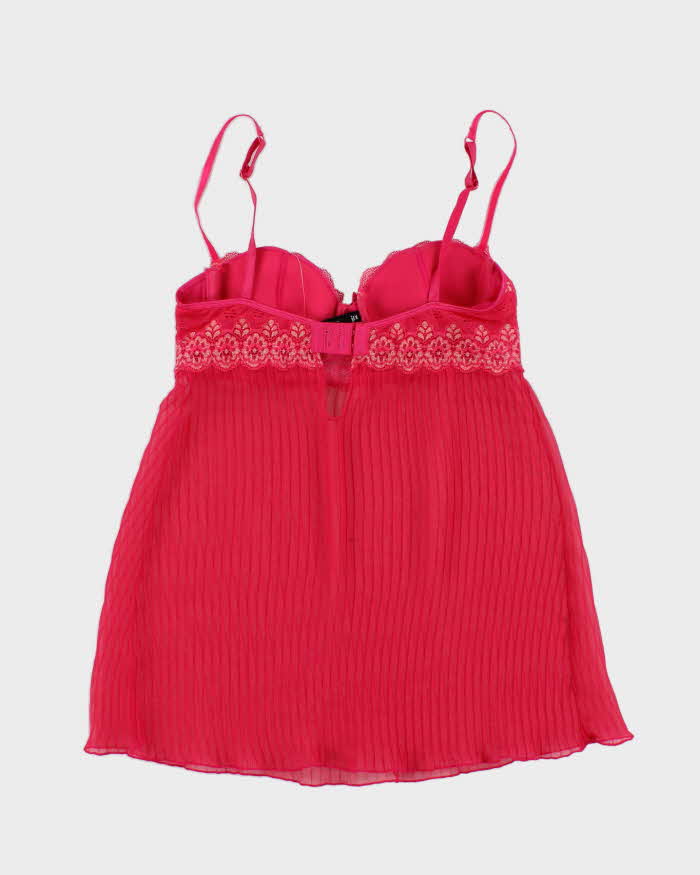 Vintage Y2k 00s Victoria's Secret Pleated Cami - M