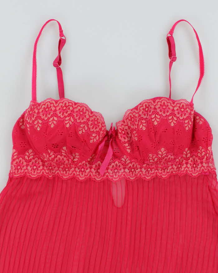 Vintage Y2k 00s Victoria's Secret Pleated Cami - M