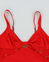 Vintage Y2k 00s Ordifen Cami - S
