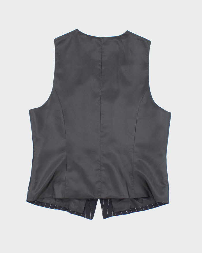 Vintage 90s Jessica Pinstripe Waistcoat - L