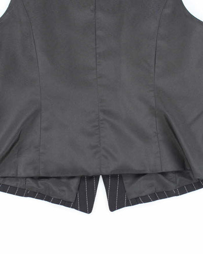 Vintage 90s Jessica Pinstripe Waistcoat - L