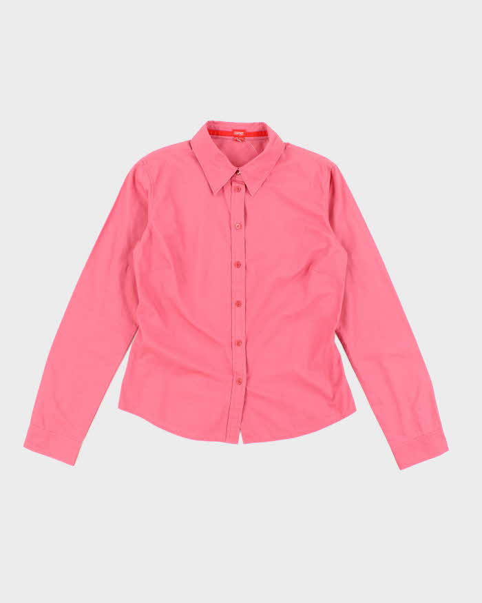 Vintage Y2k 00s Esprit Pink Blouse - M