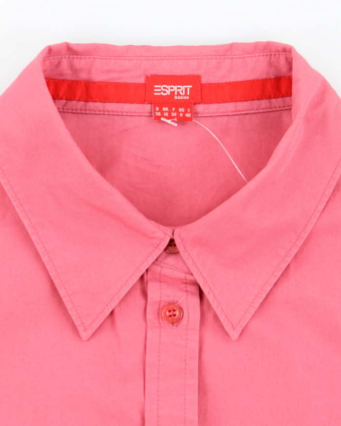 Vintage Y2k 00s Esprit Pink Blouse - M