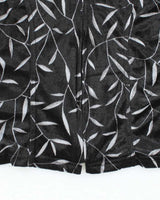 Vintage 90s Velvet Zip-Up Top - S