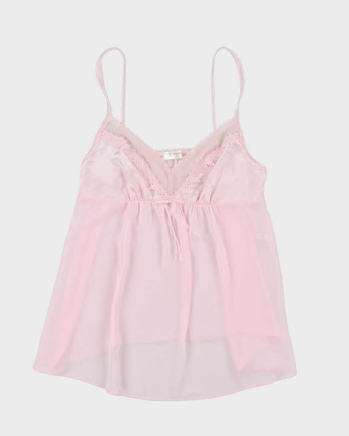 Vintage Guy Laroche Mesh Cami - L