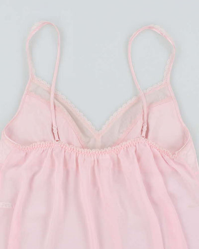 Vintage Guy Laroche Mesh Cami - L