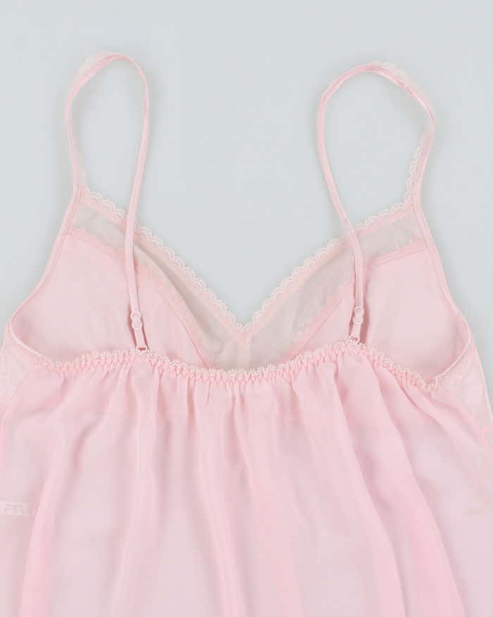 Vintage Guy Laroche Mesh Cami - L