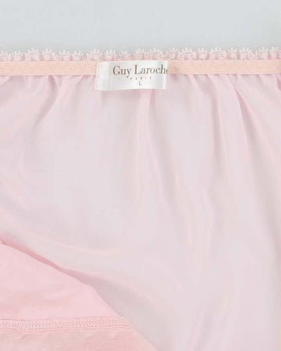 Vintage Guy Laroche Mesh Cami - L