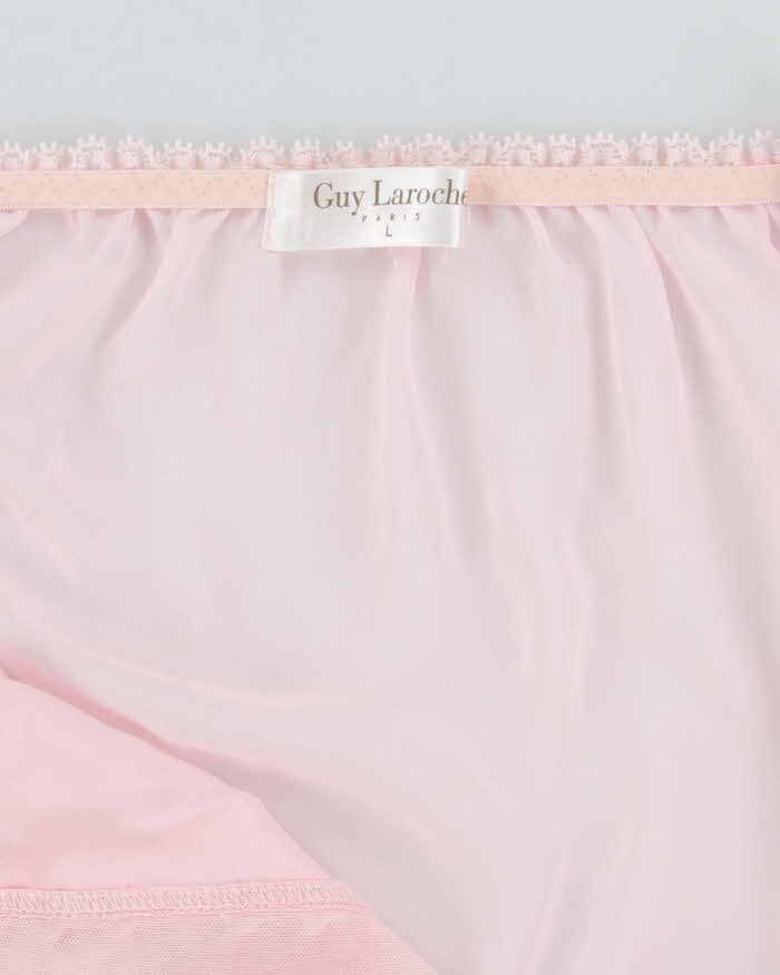 Vintage Guy Laroche Mesh Cami - L