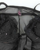 Vintage Y2k 00a La Senza Mesh Tie-Front Cami - XS