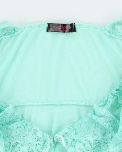 Vintage Y2k 00s Avid Love Mesh Cami - M