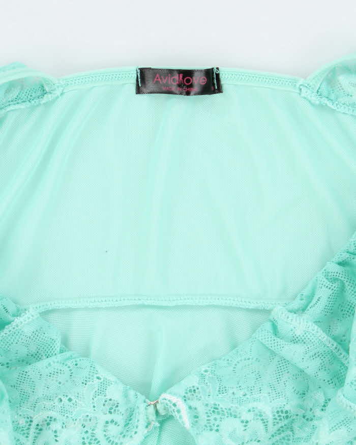 Vintage Y2k 00s Avid Love Mesh Cami - M