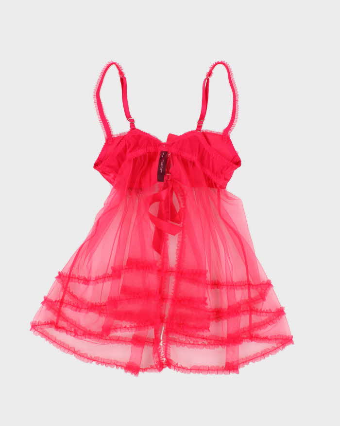 Vintage Y2k 00s Victoria's Secret Mesh Cami - XS