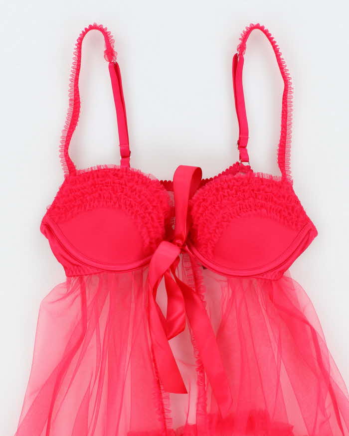 Vintage Y2k 00s Victoria's Secret Mesh Cami - XS