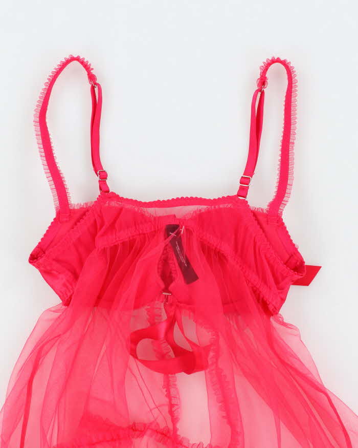Vintage Y2k 00s Victoria's Secret Mesh Cami - XS