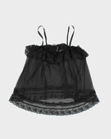 Vintage Y2k 00s Victoria's Secret Mesh Cami - M