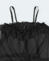 Vintage Y2k 00s Victoria's Secret Mesh Cami - M