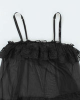 Vintage Y2k 00s Victoria's Secret Mesh Cami - M