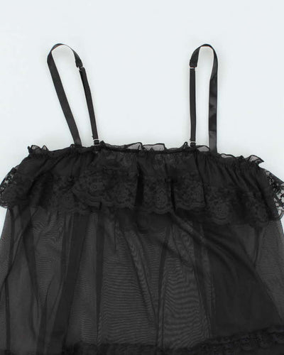 Vintage Y2k 00s Victoria's Secret Mesh Cami - M