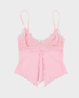 Vintage Y2k 00s La Senza Mesh Cami - XS