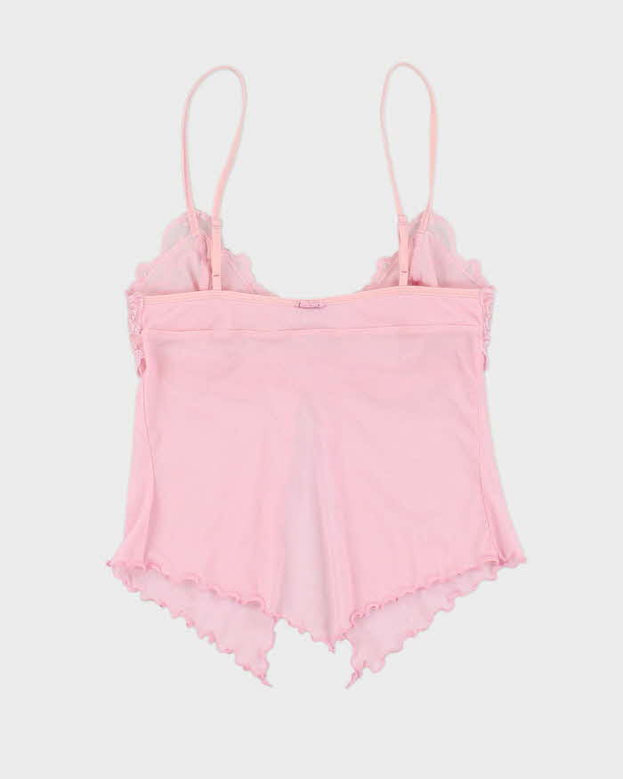 Vintage Y2k 00s La Senza Mesh Cami - XS