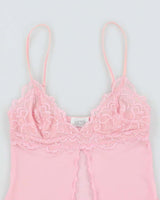 Vintage Y2k 00s La Senza Mesh Cami - XS