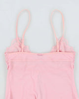 Vintage Y2k 00s La Senza Mesh Cami - XS