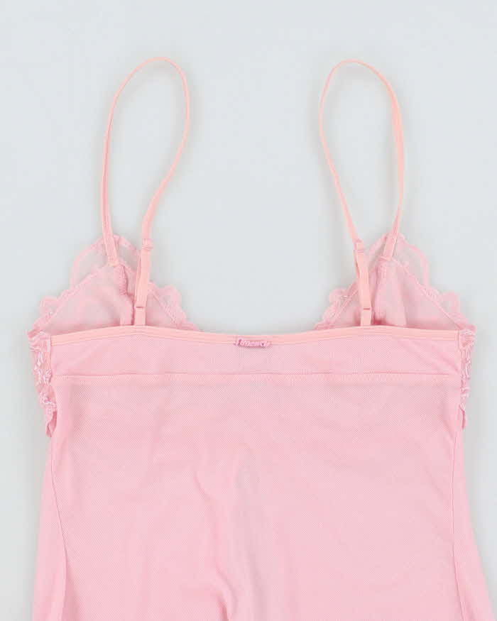 Vintage Y2k 00s La Senza Mesh Cami - XS