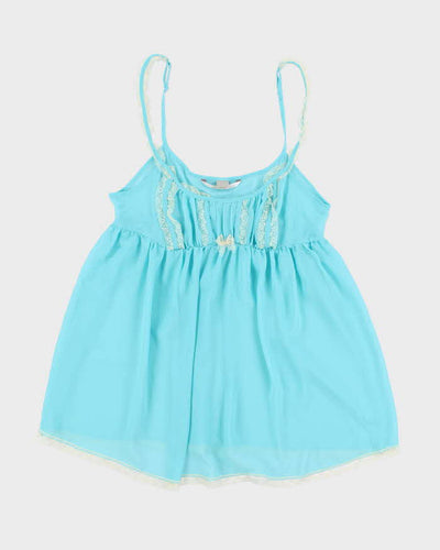 Vintage Y2k 00s Victoria's Secret Mesh Cami - M