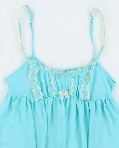 Vintage Y2k 00s Victoria's Secret Mesh Cami - M