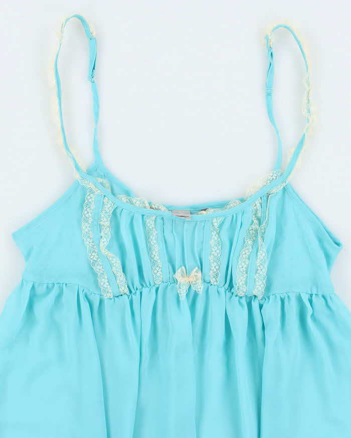 Vintage Y2k 00s Victoria's Secret Mesh Cami - M