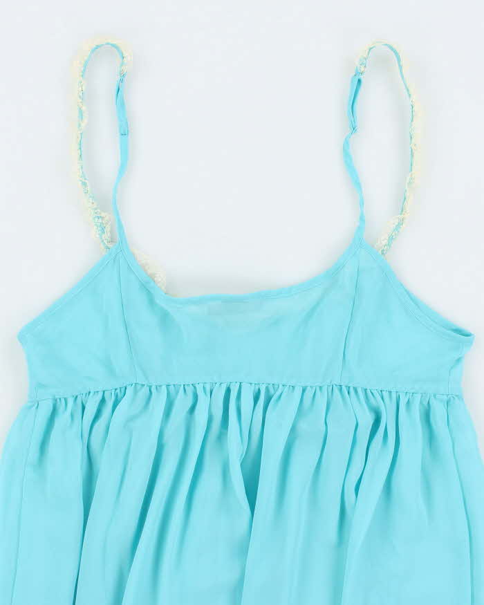 Vintage Y2k 00s Victoria's Secret Mesh Cami - M